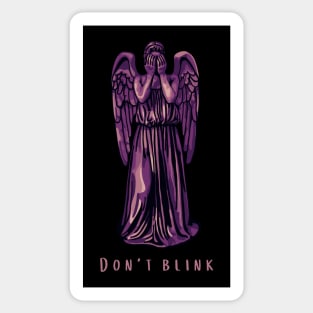 Weeping Angel - Don't Blink Sticker